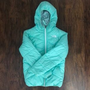 Girls The North Face reversible winter coat